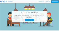 Desktop Screenshot of fridgemagazine.com